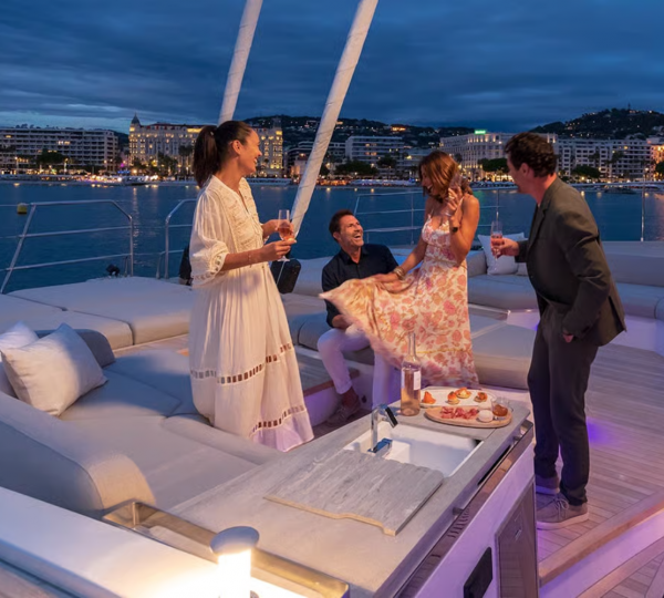 Exterior Relaxation Area With Sea Views