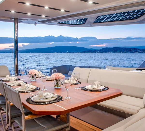 Exterior Dining With Sea Views