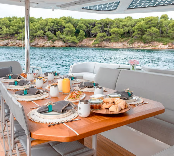 Exterior Dining With Sea Views