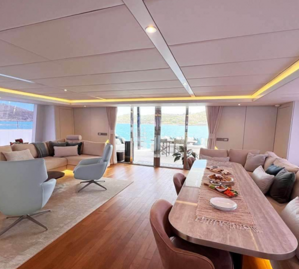 Interior Dining With Relaxation Area