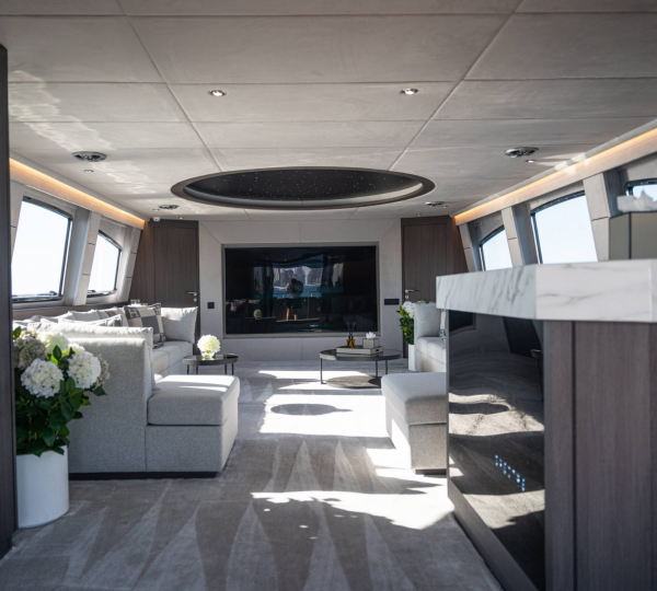 Interior Relaxation Area With Entertainment Zone