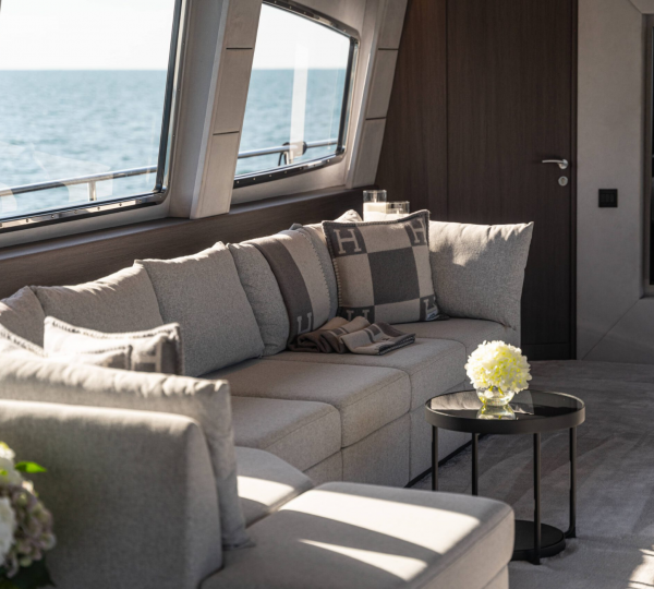 Interior Relaxation Area With Sea Views