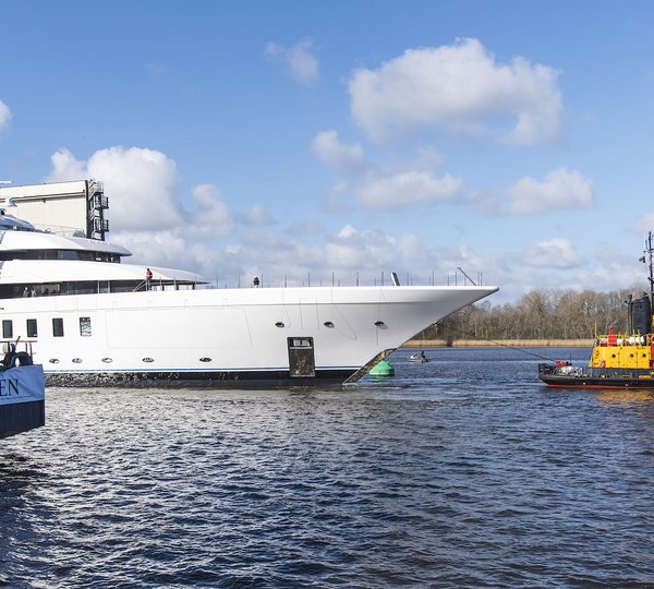 MADSUMMER Yacht At Her Launch - 