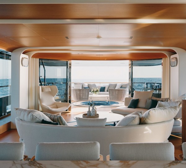 Main Saloon Looking Aft