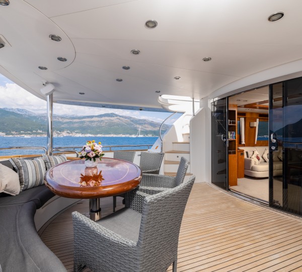 Aft Deck Al Fresco Dining Area