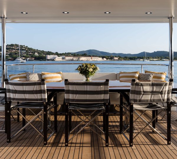 Aft Deck Alfresco Dining Area