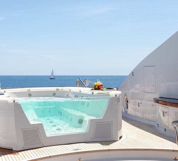 Jacuzzi On Sun Deck