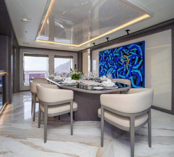 Dining Area In The Saloon