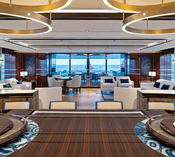 Main Saloon Looking Aft