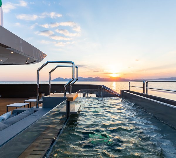 Jacuzzi At Sunset