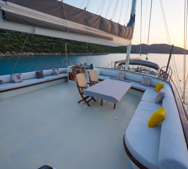 Flybridge Of The Yacht