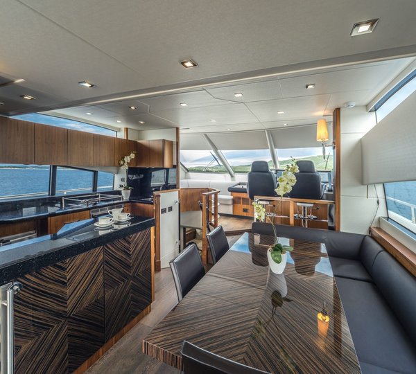 Galley And Dining Area