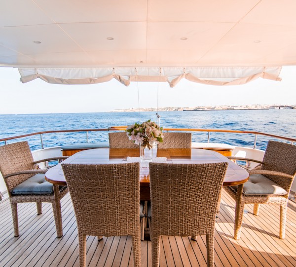 Alfresco Dining Area On Deck