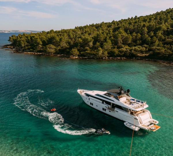 At Anchor With Water Toys