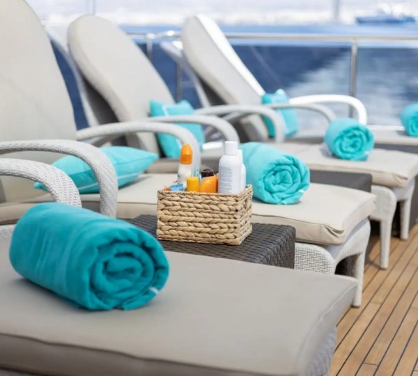 Exterior Relaxation Area With Sea Views