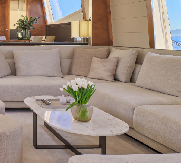 Interior Relaxation Area With Sea Views