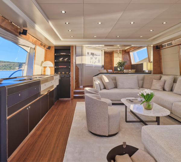 Interior Relaxation Area With Sea Views