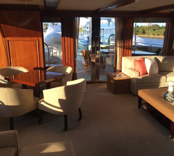 Skylounge Seating Looking Aft