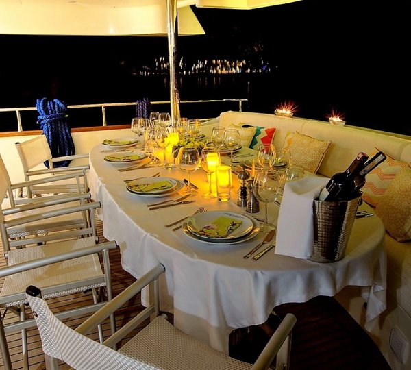 Aft Deck Alfresco Dining