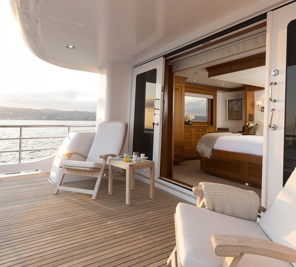 AROHA Exterior - Master Cabin Deck