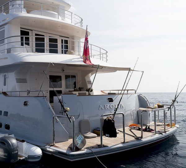 AROHA Exterior - Swim Platform