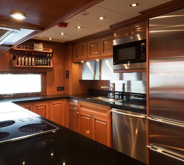 AROHA Interior - Galley