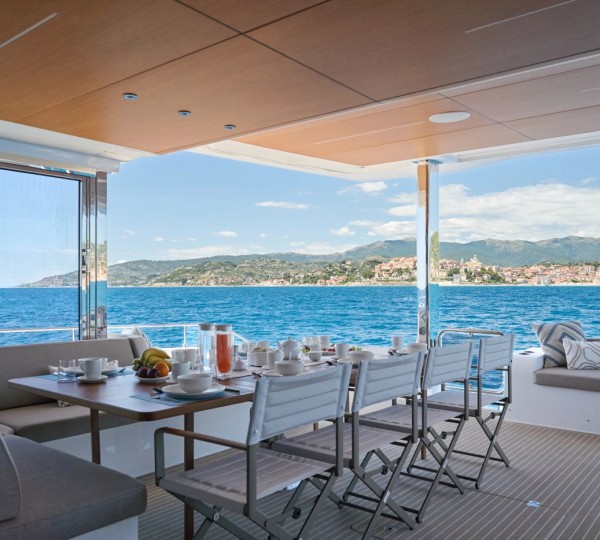 Exterior Relaxation Area With Dining