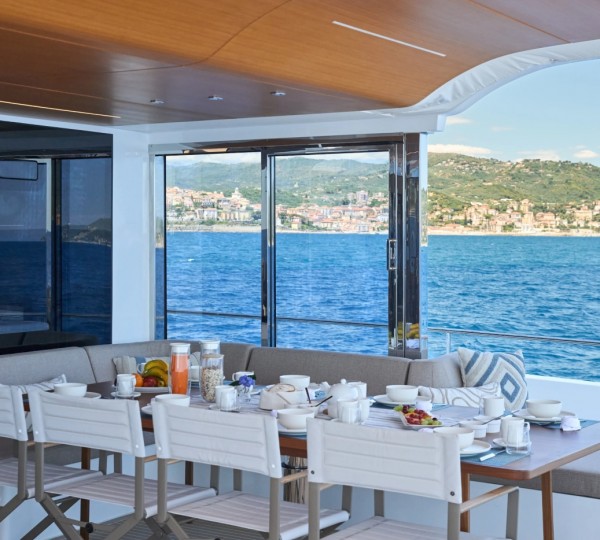 Exterior Relaxation Area With Dining