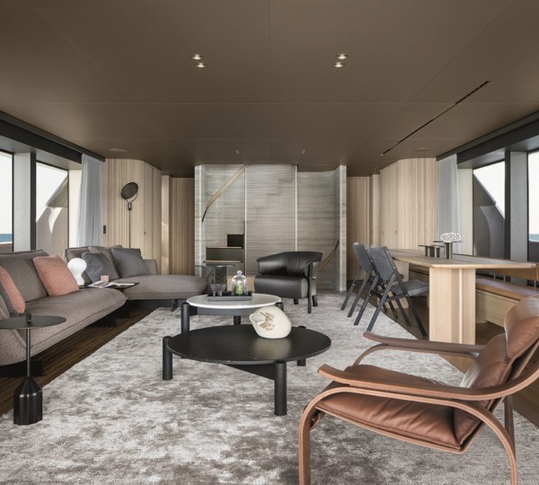 Main salon view forward