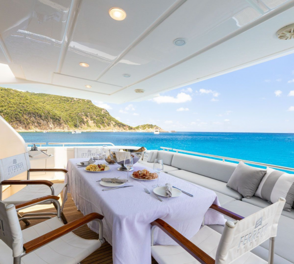 Opendeck Dining Area With Sea Views