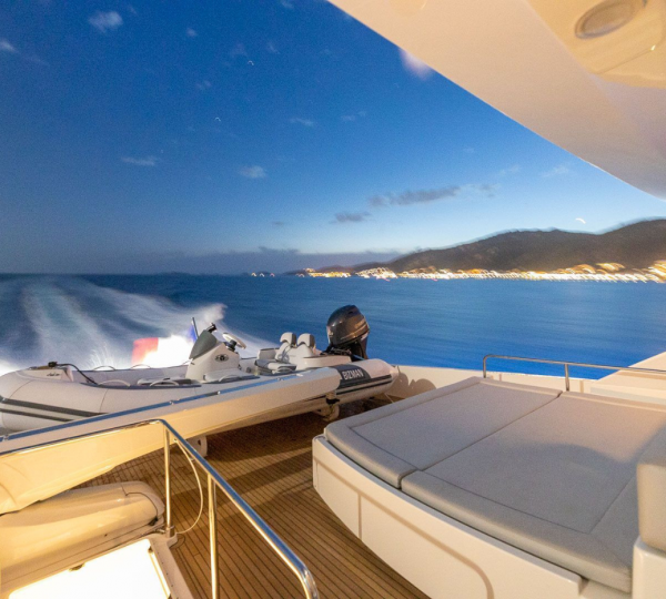 Foredeck Relaxation Area With Sea Views