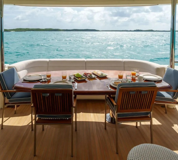 Exterior Dining With Sea Views