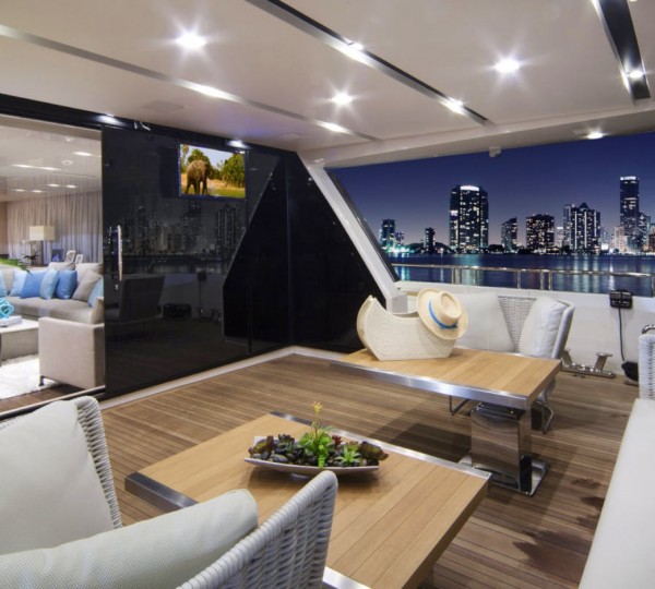 Aft Deck At Night