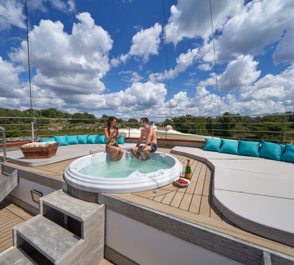 Jacuzzi On Deck