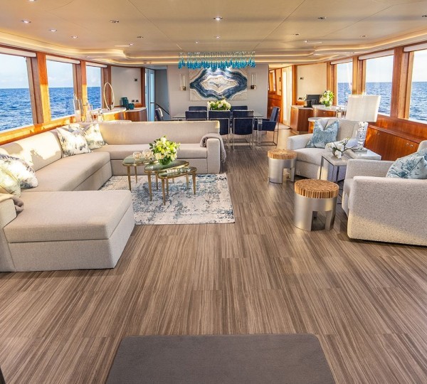 Main salon view forward