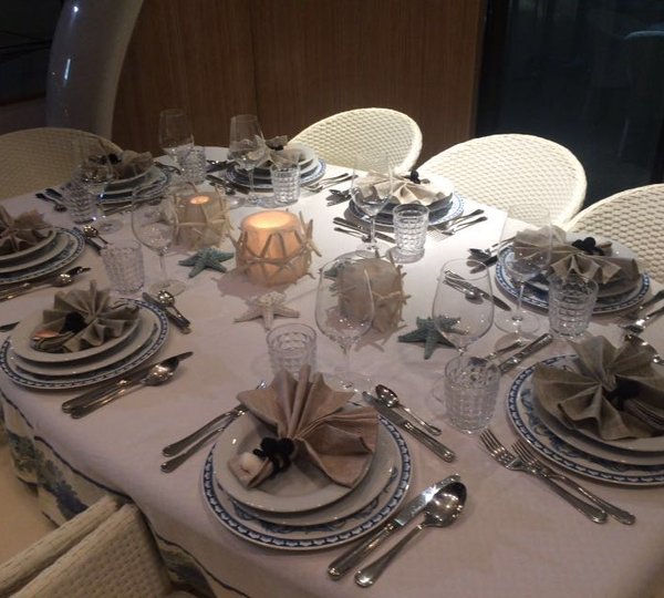 Formal Dining Set Up