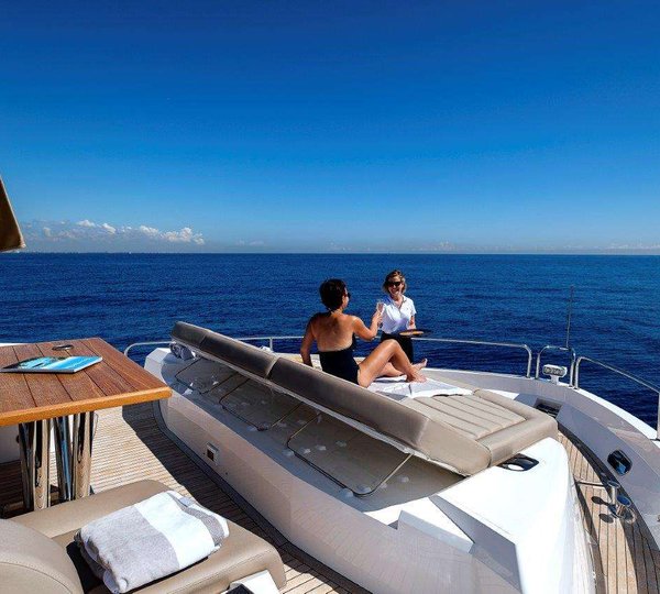 Fore Deck Sunbathing