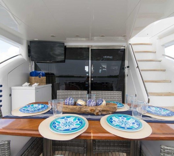 Aft Deck Alfresco Dining Area
