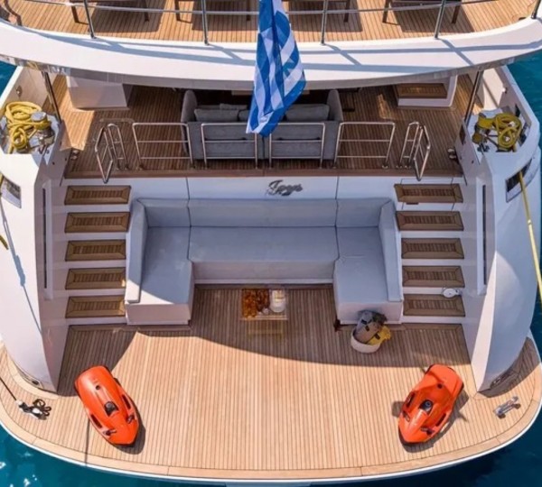 Aft Deck With Water Toys