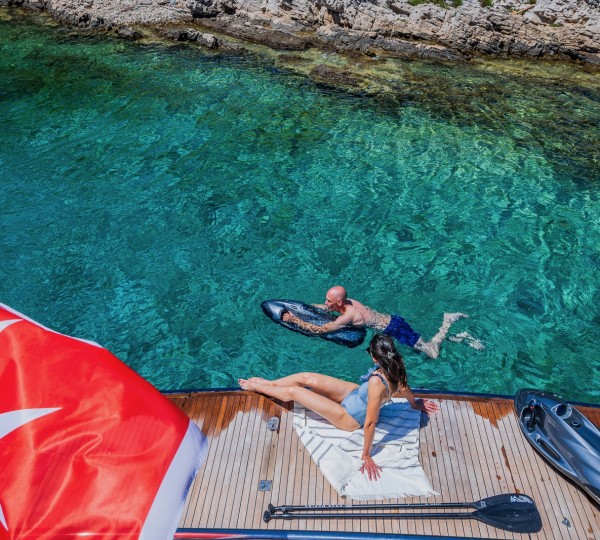 Enjoying The Water Toys