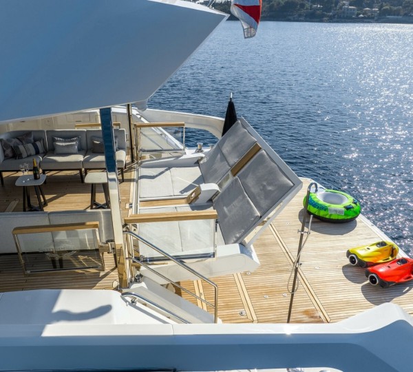 Aft Deck With Water Toys