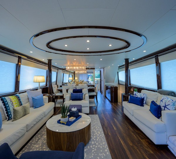 Main salon view forward