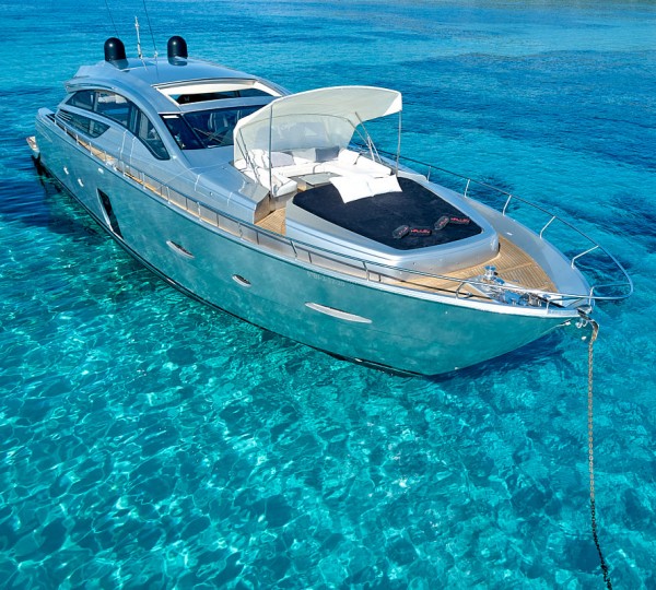 Bow View Of The Yacht