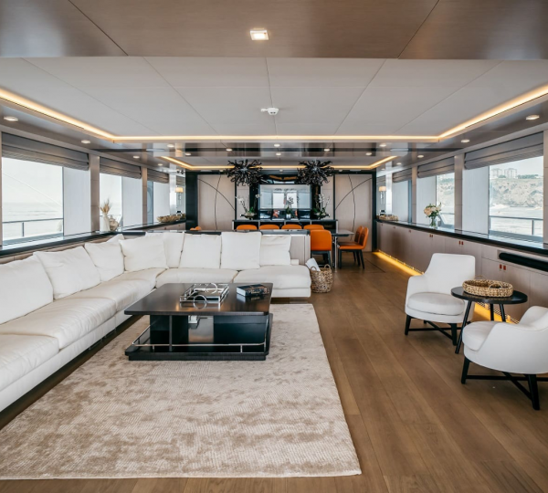 Interior Relaxation Area With Sea Views