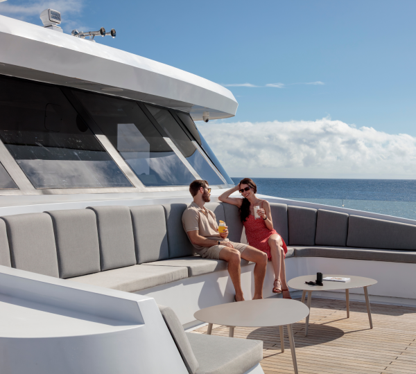 Sundeck Relaxation Area With Sea Views