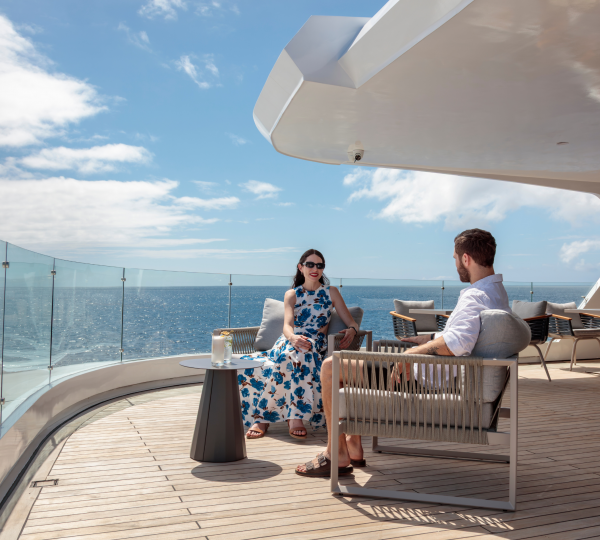 Opendeck Relaxation Area With Sea Views