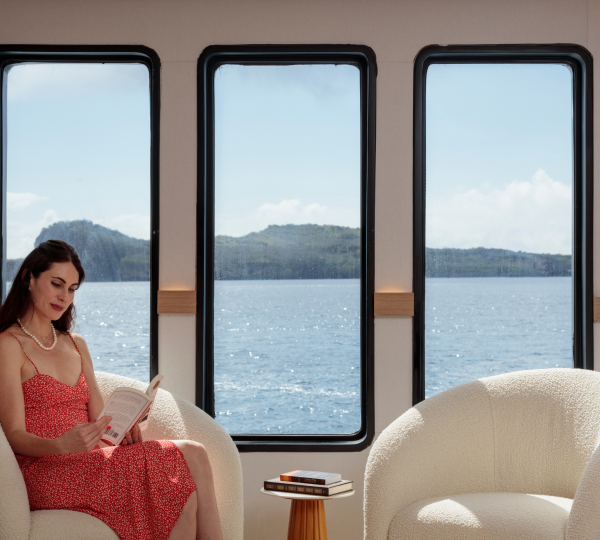 Interior Relaxation Area With Sea Views