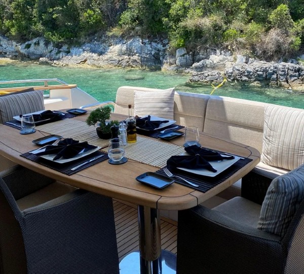 Exterior Dining Area With Sea Views
