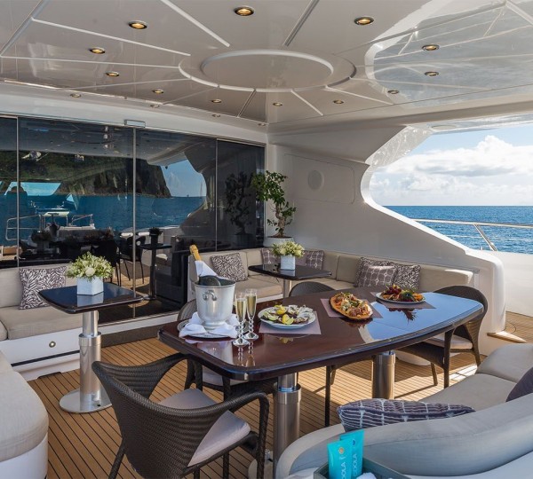 Aft Deck Al Fresco Dining Area