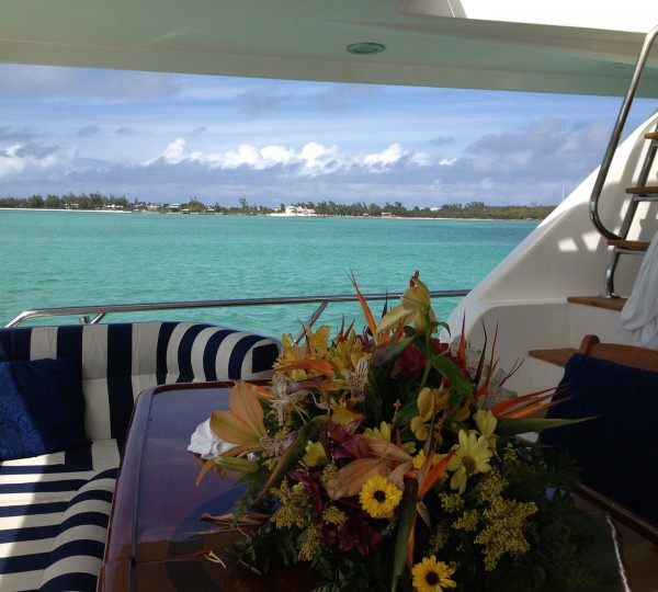 Aft Deck Dining Area